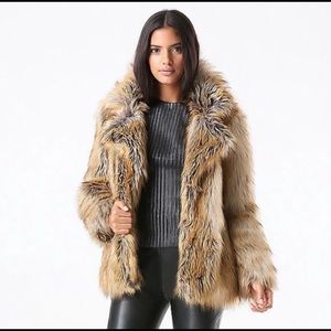 Bebe fur jacket